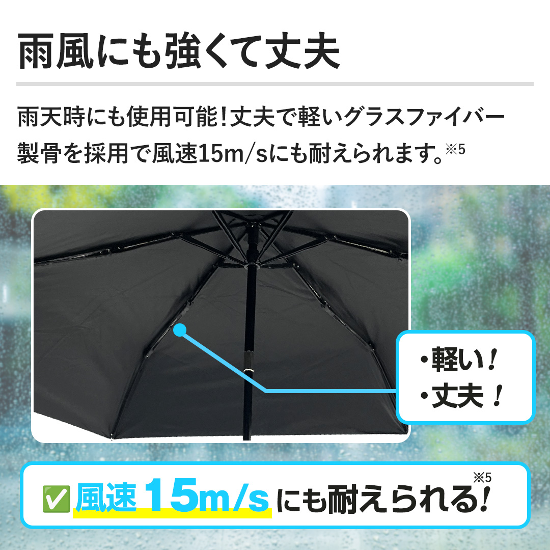 �y�J���ɂ������ď�v�z�J�V���ɂ��g�p�\�I��v�Ōy���O���X�t�@�C�o�[�������̗p�ŕ���15m/s�ɂ��ς����܂��B