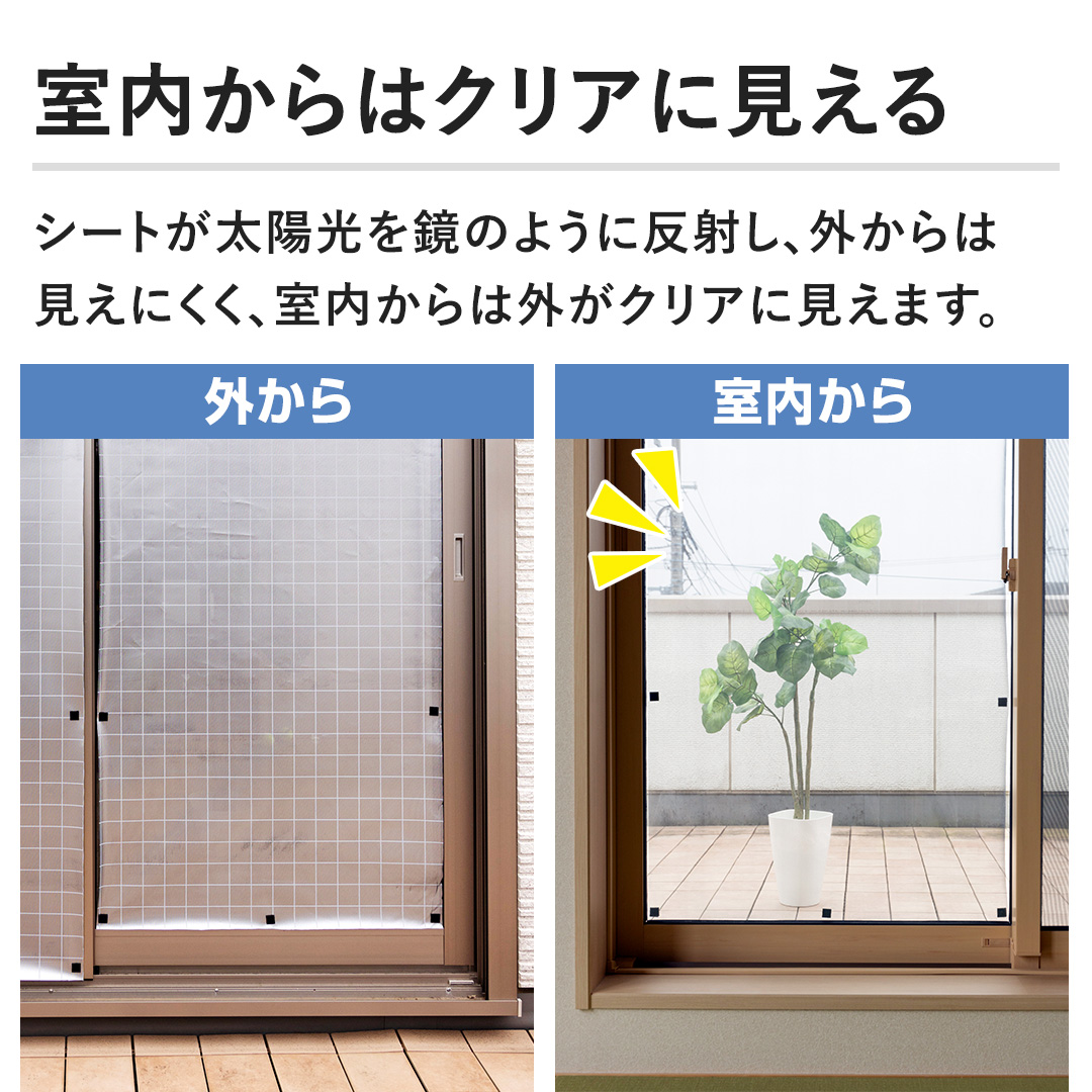 �y��������̓N���A�Ɍ�����z�V�[�g�����z�������̂悤�ɔ��˂��A�O����͌����ɂ����A��������͊O���N���A�Ɍ����܂��B