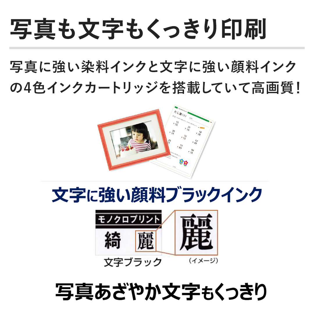�y�ʐ^�������������������z�ʐ^�ɋ��������C���N�ƕ����ɋ����痿�C���N��4�F�C���N�J�[�g���b�W�𓋍ڂ��Ă��č��掿�I