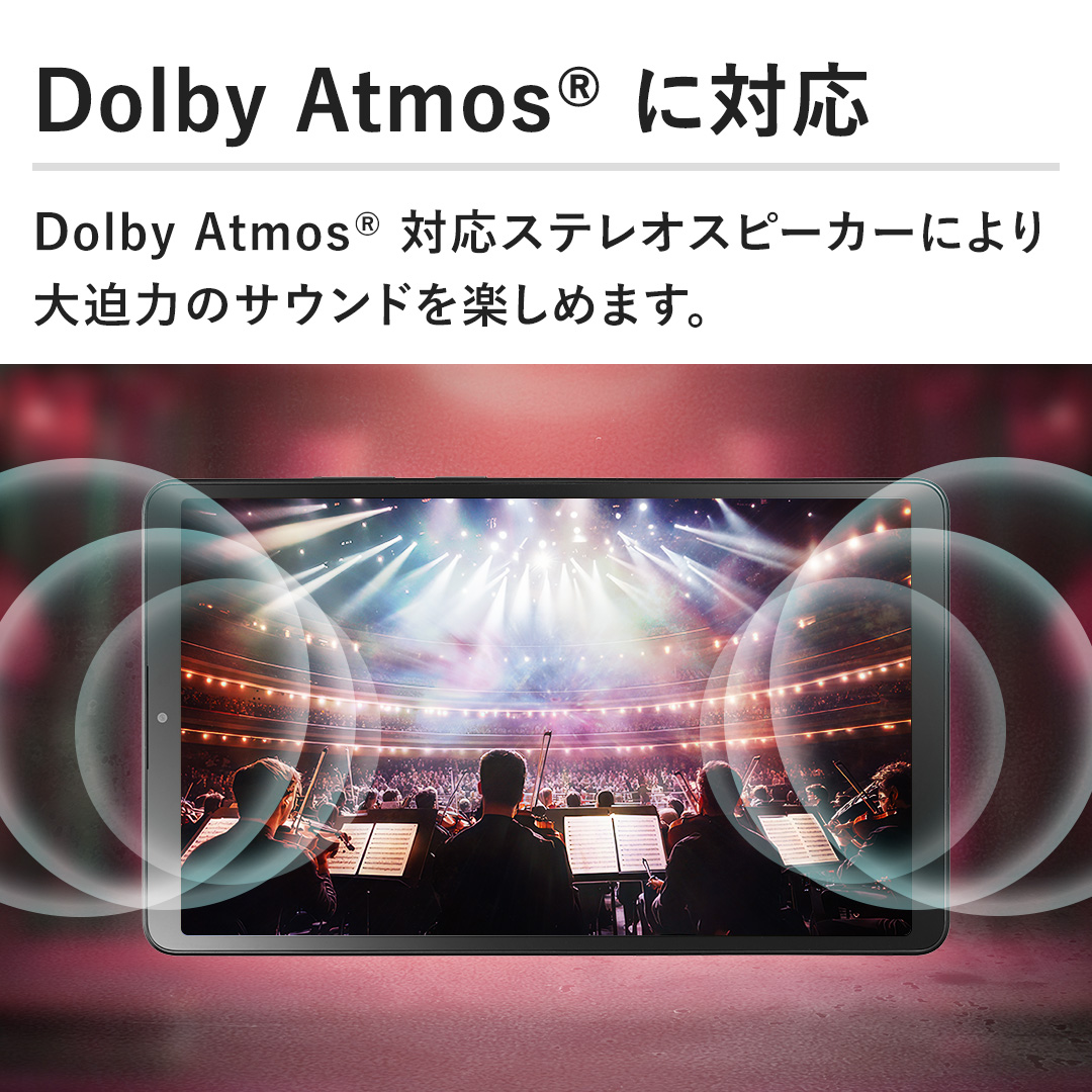 �yDolby Atmos® �ɑΉ��zDolby Atmos® �Ή��X�e���I�X�s�[�J�[�ɂ��唗�͂̃T�E���h���y���߂܂��B