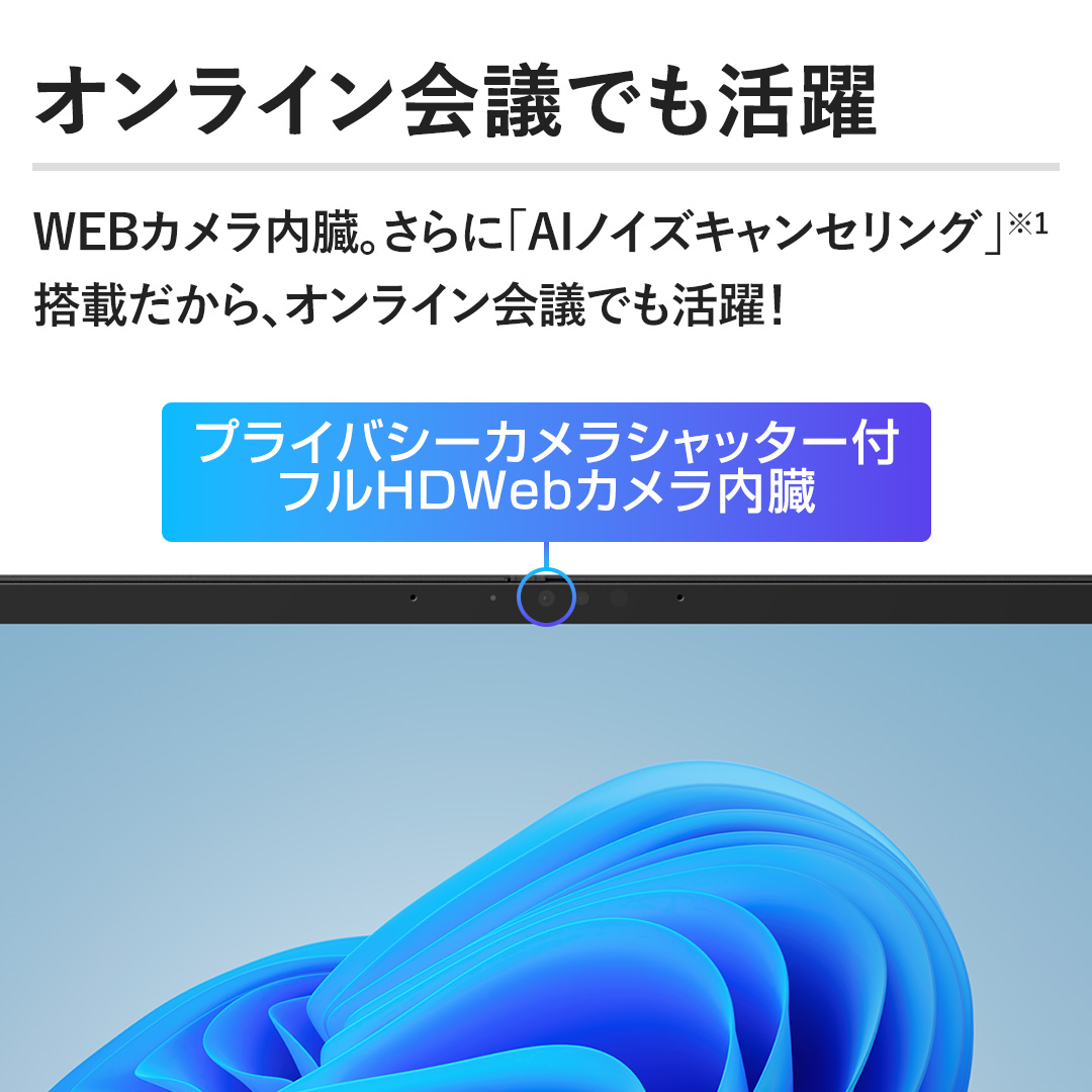 �y�I�����C����c�ł�����zWEB�J���������B����ɁuAI�m�C�Y�L�����Z�����O�v���ڂ�����A�I�����C����c�ł�����I