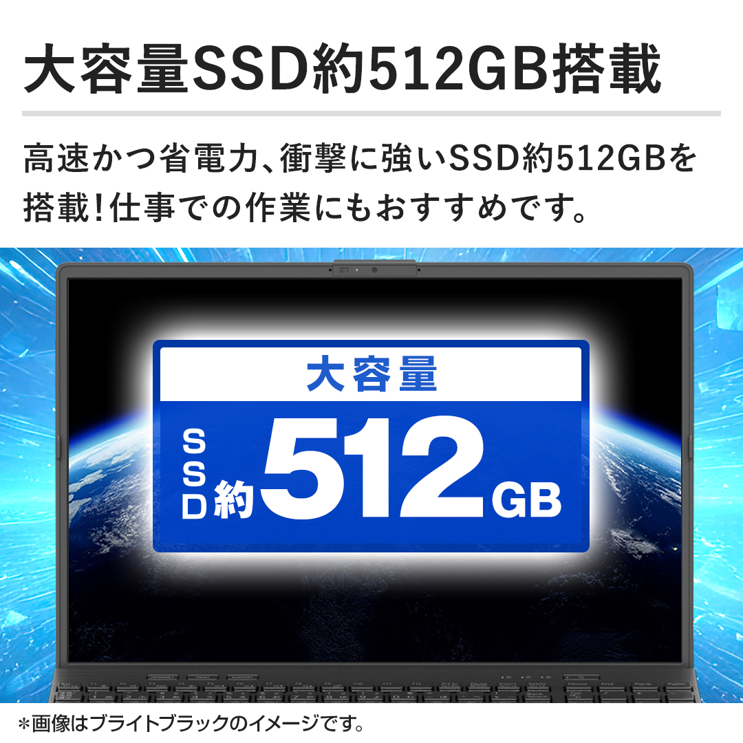 �y��e��SSD��512GB���ځz�������ȓd�́A�Ռ��ɋ���SSD��512GB�𓋍ځI�d���ł̍�Ƃɂ��������߂ł��B