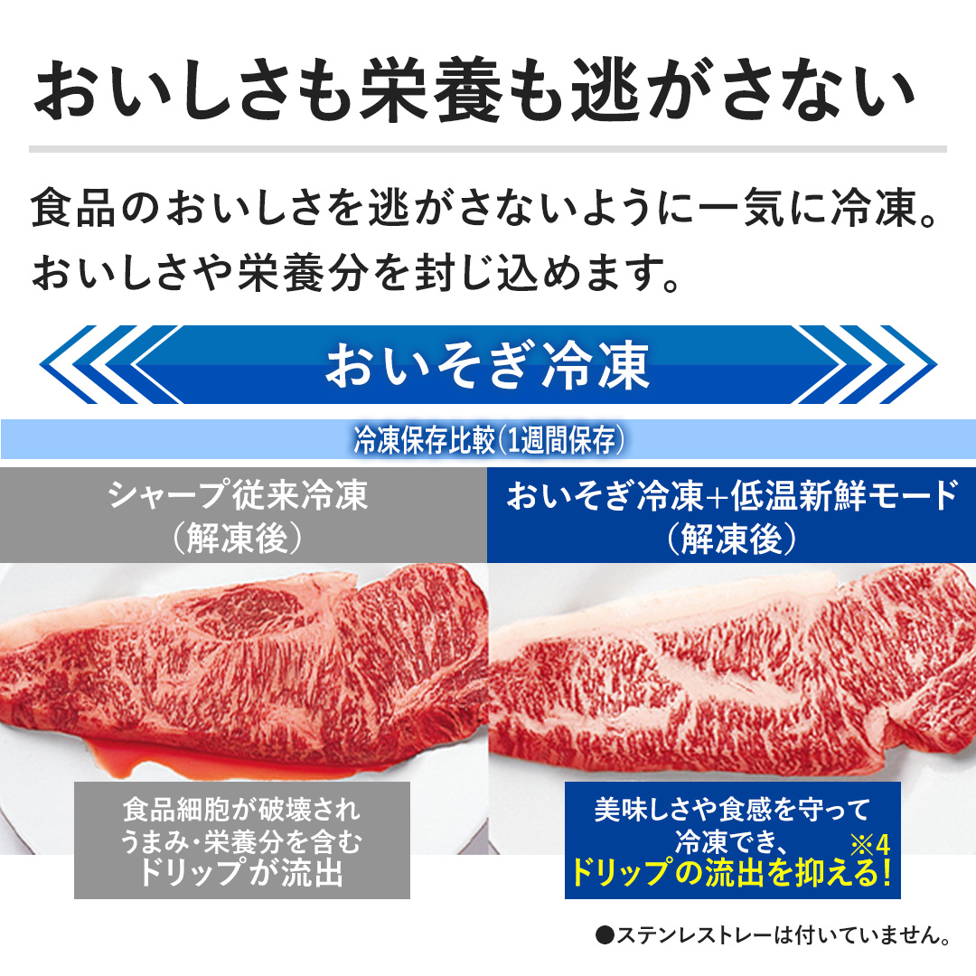 �y�����������h�{���������Ȃ��z�H�i�̂��������𓦂����Ȃ��悤�Ɉ�C�ɗⓀ�B����������h�{���𕕂����߂܂��B