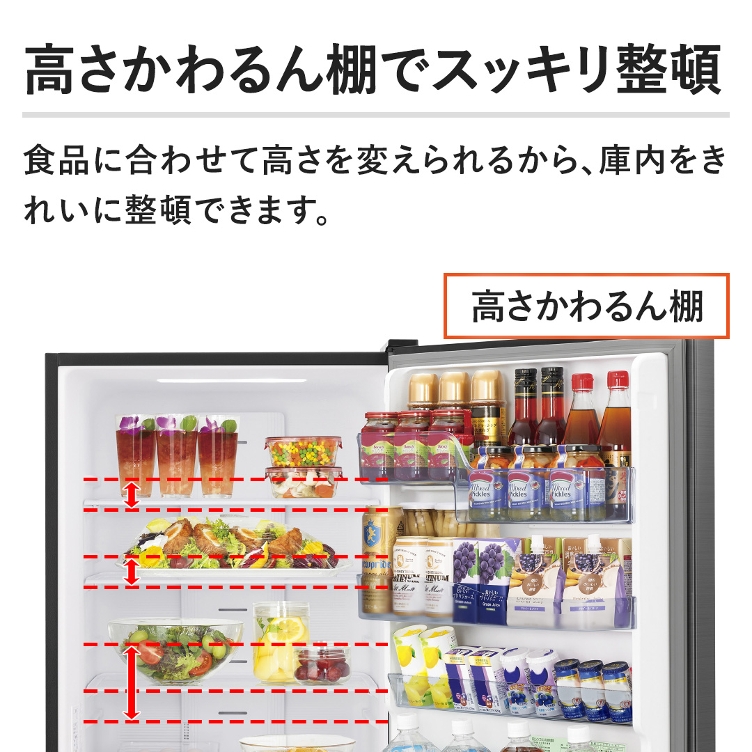 �y����������I�ŃX�b�L�����ځz�H�i�ɍ��킹�č�����ς����邩��A�ɓ������ꂢ�ɐ��ڂł��܂��B