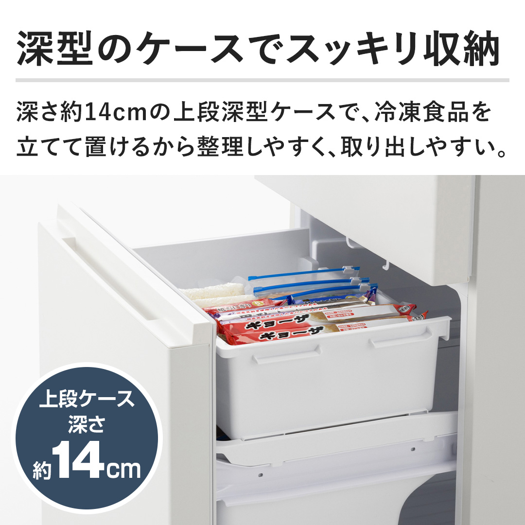 �y�[�^�̃P�[�X�ŃX�b�L�����[�z�[����14cm�̏�i�[�^�P�[�X�ŁA�Ⓚ�H�i�𗧂ĂĒu���邩�琮�����₷���A���o���₷���B