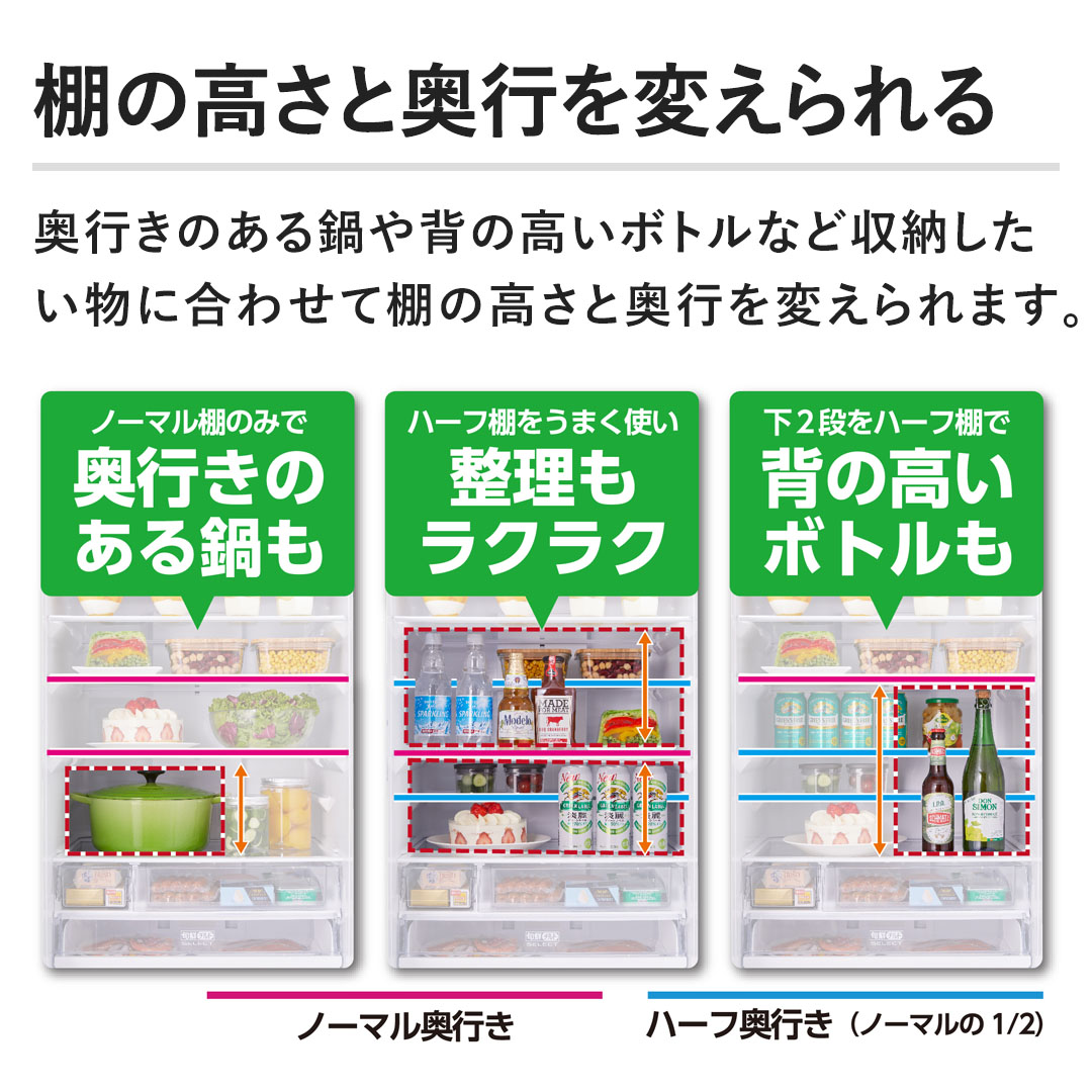 �y�I�̍����Ɖ��s��ς�����z���s���̂�����w�̍����{�g���Ȃǎ��[���������ɍ��킹�ĒI�̍����Ɖ��s��ς����܂��B