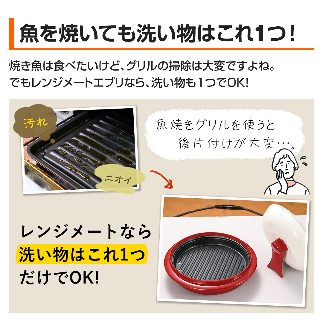 株式会社ＭＵＫ キッチン用品 レンジメートエブリ レッド 通販 