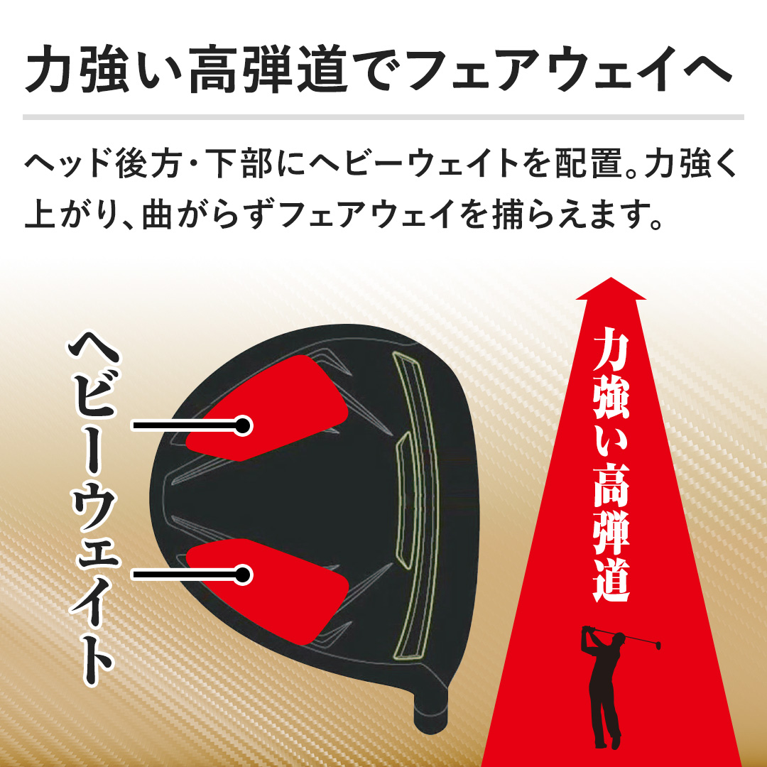 �y�͋������e���Ńt�F�A�E�F�C�ցz�w�b�h����E�����Ƀw�r�[�E�F�C�g��z�u�B�͋����オ��A�Ȃ��炸�t�F�A�E�F�C��߂炦�܂��B