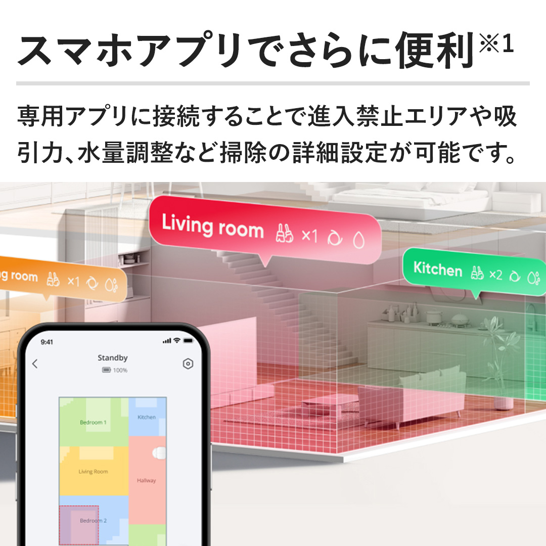 �y�X�}�z�A�v���ł���ɕ֗��z��p�A�v���ɐڑ����邱�ƂŐi���֎~�G���A��z���́A���ʒ����ȂǑ|���̏ڍאݒ肪�\�ł��B