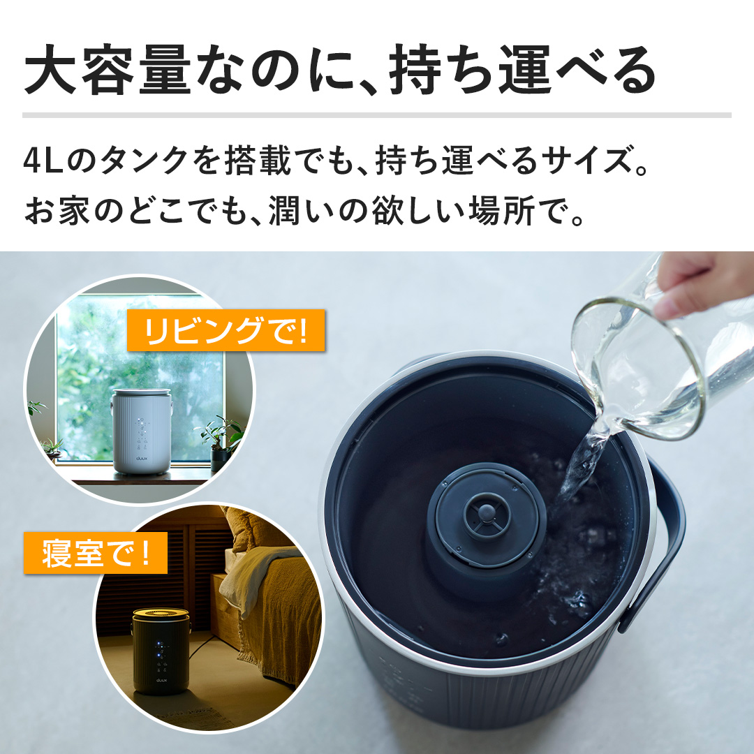 可動式 頭道湯 頭浸しスチーム洗髪台（恒温循環・蓄水タイプ） ツカモトコーポレーション 加湿器・除湿機 duux Dawn スチーム式