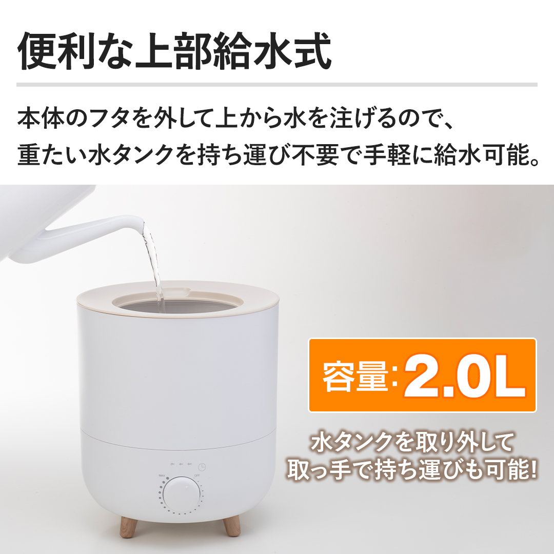 �y�֗��ȏ㕔�������z�{�̂̃t�^���O���ďォ�琅�𒍂���̂ŁA�d�������^���N�������^�ѕs�v�Ŏ�y�ɋ����\�B