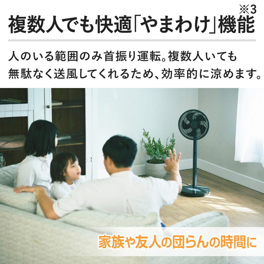 �y�����l�ł����K�u��܂킯�v�@�\�z�l�̂���͈͂̂ݎ�U��^�]�B�����l���Ă����ʂȂ��������Ă���邽�߁A�����I�ɗ��߂܂��B