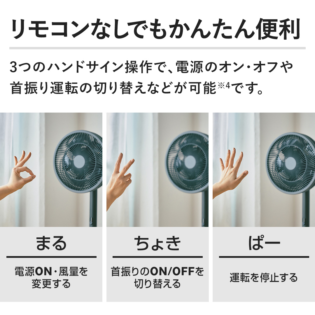 �y�����R���Ȃ��ł����񂽂�֗��z3�̃n���h�T�C������ŁA�d���̃I���E�I�t���U��^�]�̐؂�ւ��Ȃǂ��\�ł��B