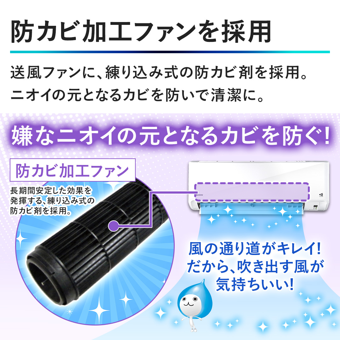 �y�h�J�r���H�t�@�����̗p�z�����t�@���ɁA���荞�ݎ��̖h�J�r�܂��̗p�B�j�I�C�̌��ƂȂ�J�r��h���Ő����ɁB