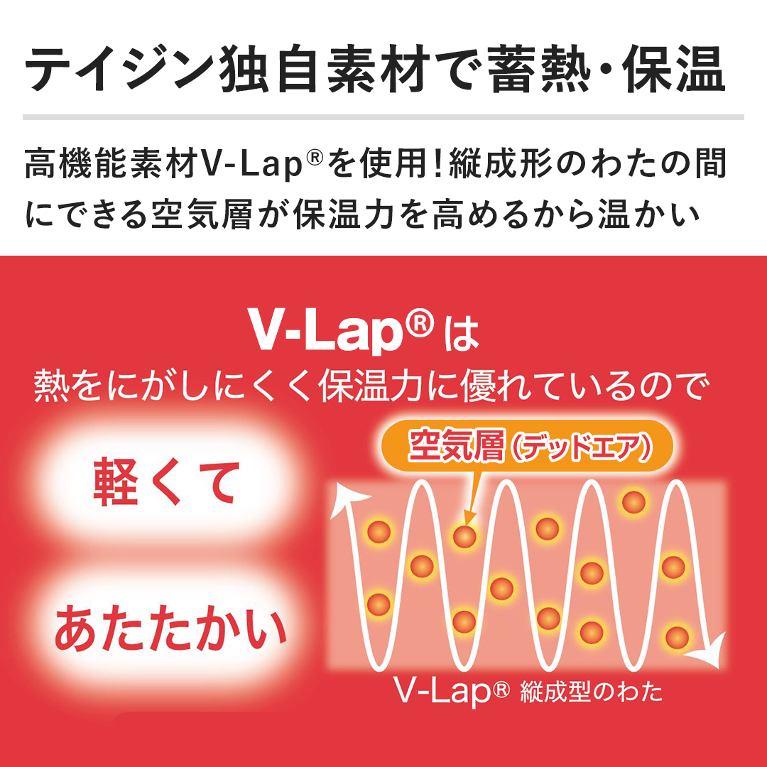 �e�C�W���Ǝ��f�ނŒ~�M�E�ۉ� ���@�\�f��V-Lap&reg;���g�p�I�c���`�̂킽�̊Ԃɂł����C�w���ۉ��͂����߂邩�牷����