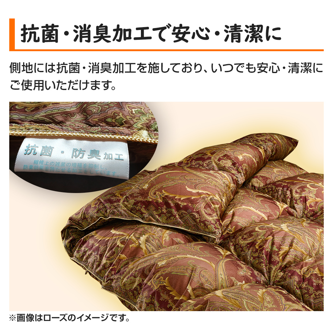 モリリン 布団・快眠グッズ ハンガリー産ダウン90%羽毛布団