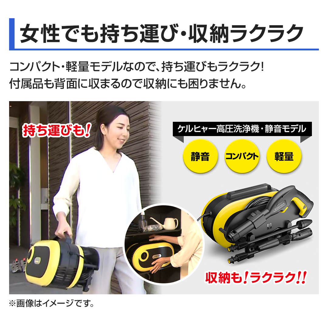 ケルヒャー　高圧洗浄機　サイレントS ジャパネット　新品未使用