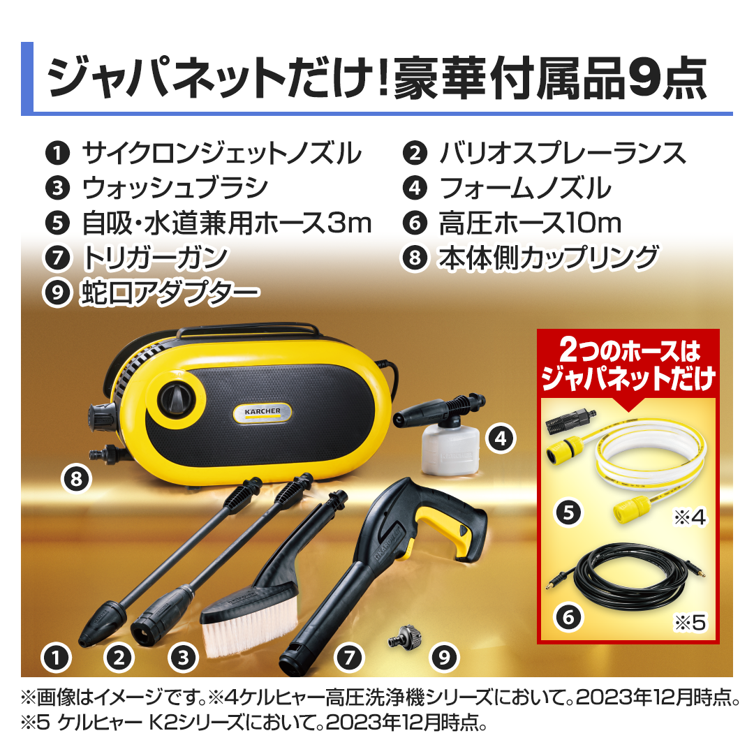 ケルヒャー　高圧洗浄機　サイレントSジャパネット　新品未使用