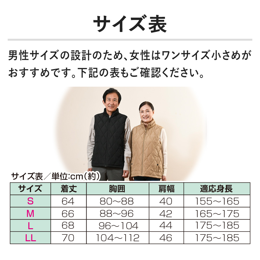 �y�T�C�Y�\�z�j���T�C�Y�̐݌v�̂��߁A�����̓����T�C�Y�����߂��������߂ł��B���L�̕\�����m�F���������B