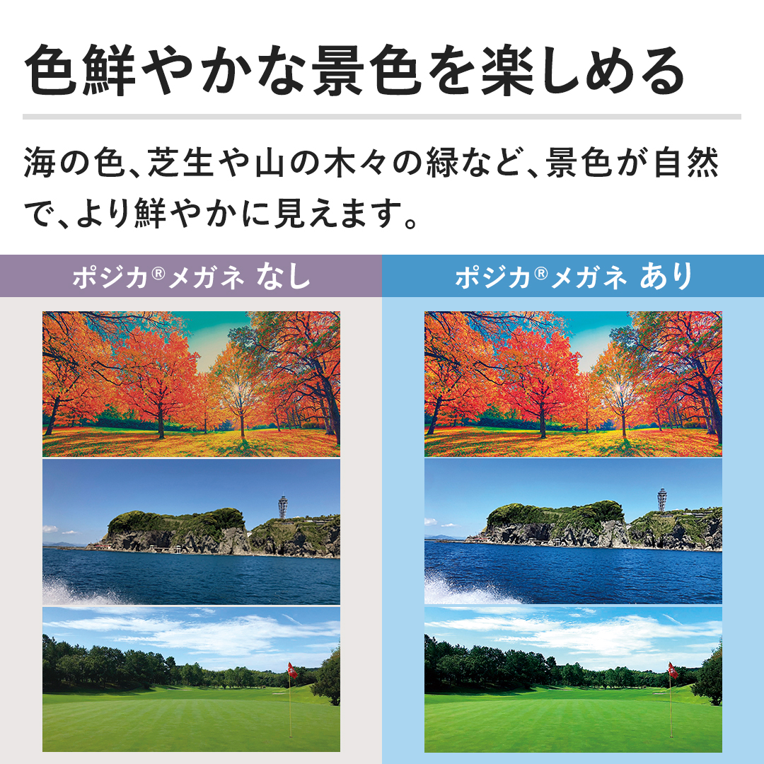 �y�F�N�₩�Ȍi�F���y���߂�z �C�̐F�A�Ő���R�̖؁X�̗΂ȂǁA�i�F�����R�ŁA���N�₩�Ɍ����܂��B